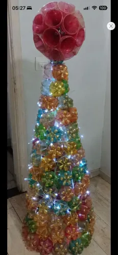 Árvore de Natal de pet de design