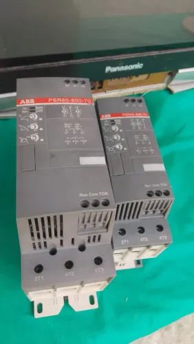 Duas Soft starter ABB um de 45a e outra de 60a