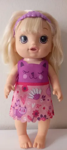Boneca Baby Alive penteados diferentes loira Hasbro