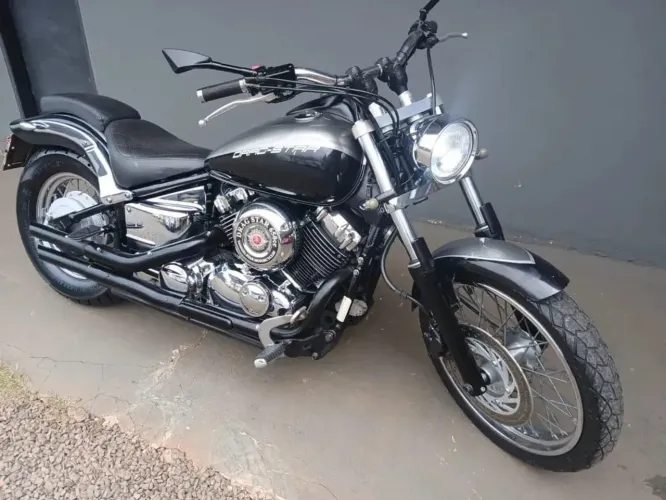 YAMAHA/DRAG STAR XVS 650<br>Ano/Modelo: 2004/2004