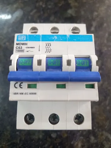 Disjuntor MDWH C63 weg