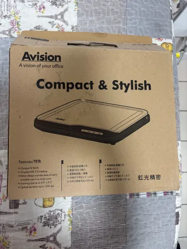Scanner de Mesa Avision AVA5 Plus (Compacto / A5) - Na Caixa