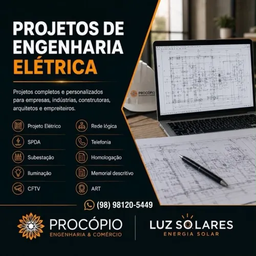Engenharia, Construção e Energia Solar | Procópio & Luz Solares