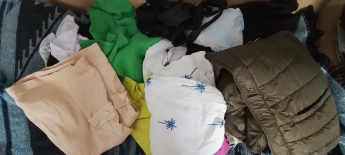 Roupa para brechó