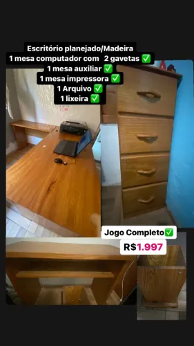 Mesa escritorio completo