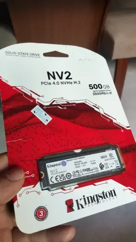 SSD PCIe 4.0 NVMe M.2 500gb Kingston (Lacrada) - R$470<br>