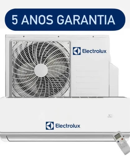 Ar-condicionado split 12.000 btus c/ tubulação quente frio