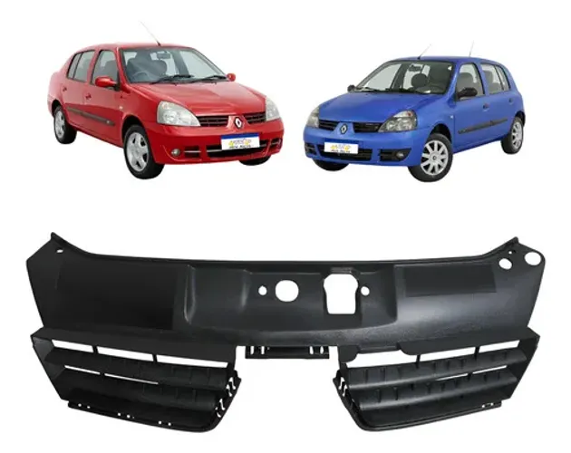 Grade Renault Clio 2007 2008 2009 2010 2011 Expression Nova Preto Fosco