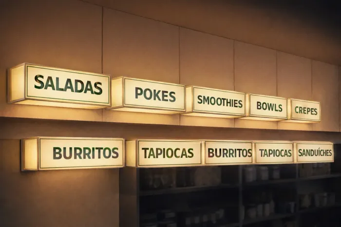 Restaurante novo shopping Downtown