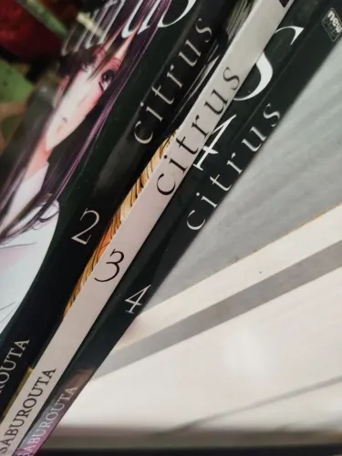 Manga citrus volume 2,3 e 4