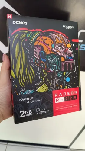 Placa De Video Radeon R5 220 Pcyes 2gb Ddr3 64bits Pcyes -Instalamos - Loja Coimbra
