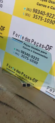 Vidro Da Porta Dianteira Esquerda Do Citroen C3 2003/12