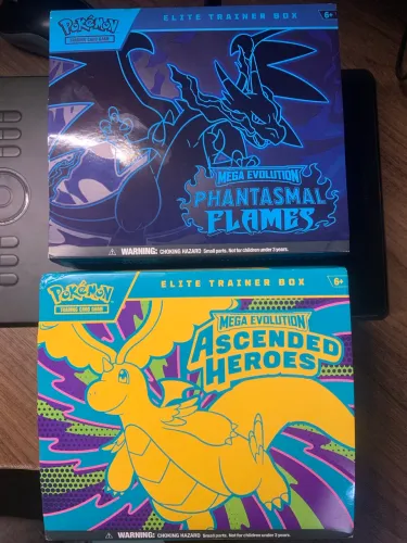 Caixa Etb Ascended Heroes e Phantasmal flames