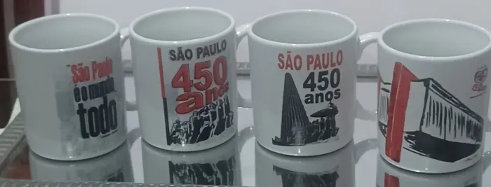 4 CANECAS ANIVERSÁRIO SÃO PAULO