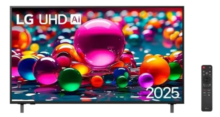 TV LG 55" LED 4K UHD Smart Pro 55AU801C0SA, Nova, Garantia, Nota Fiscal