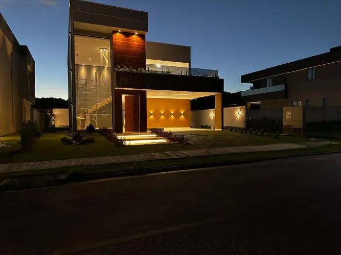 Casa para Locação em Bayeux, Comercial Norte, 4 dormitórios, 4 suítes, 5 banheiros, 4 vaga