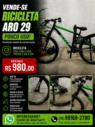 Bicicleta aro 29