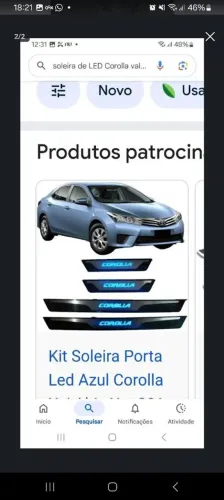 Led soleiras  corola