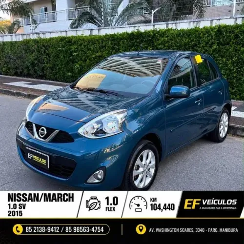 Nissan March SV 1.0 12V Flex 5P 2015