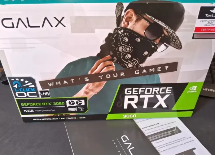 GALAX GeForce RTX 3060 12 GB.