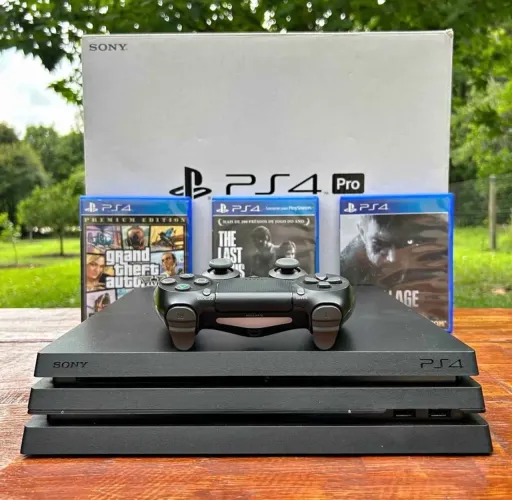 VENDO PLAY STATION PS4 PRO 1TB TODO REVISADO