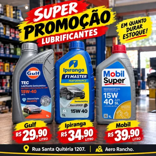Óleo 15w40 Promoção
