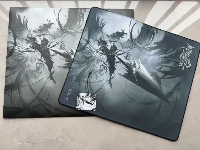 (NOVO) Mousepad Feng Pad Owl - Control / Base Poron (490x420)