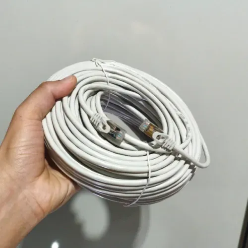 (Novo) Cabo de Rede internet 50 Metros Cat6 Rj45 1000mb