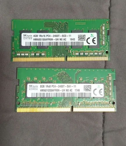 MEMÓRIA RAM DD4 NOTEBOOK 8GB / 4GB