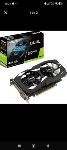 GTX 1650 Asus Dual OC
