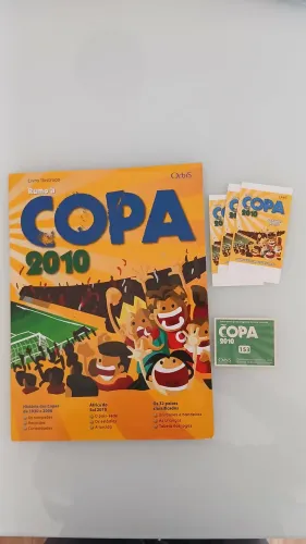 Álbum de figurinhas - Rumo a Copa de 2010 da Editora Orbis