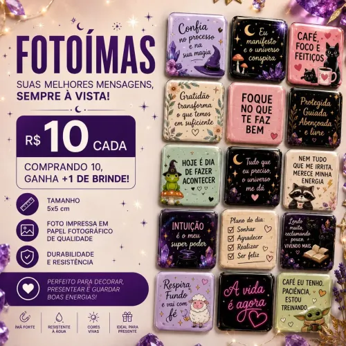 Fotoímãs personalizados