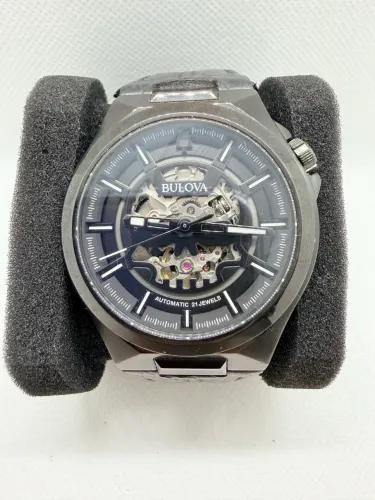 Relógio Bulova Skeleton All Black