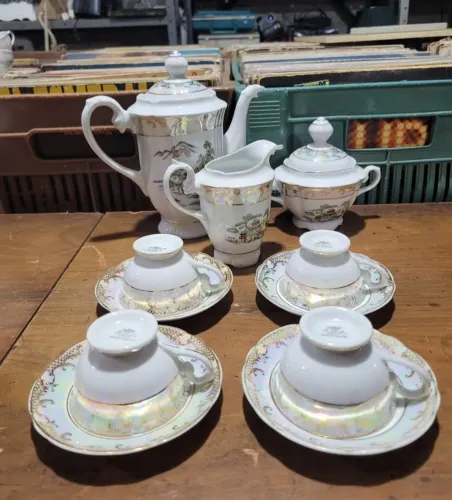 Conjunto de de porcelana fabrica real década de 40/50