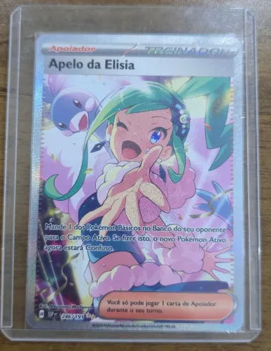 Carta Pokemon - Apelo da Elisia (246/191)