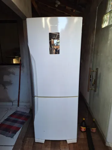 Geladeira Frost Free Panasonic 425 Litros Duplex NR-BB53PV3WA Inverter Branca 110V