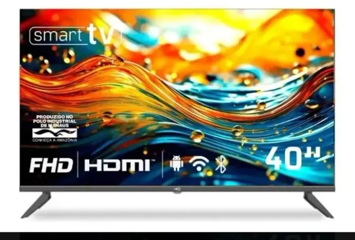 Tv 40 smart Android 12 tem nova fiscal