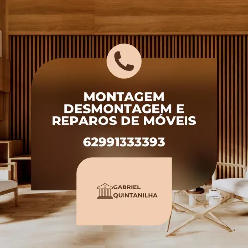 Montagem de móveis de lojas ou planejado