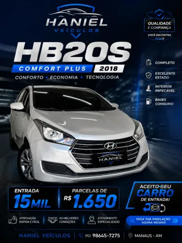 Hyundai HB20S C.style/c.plus1.6 Flex 16V Aut. 4P 2017