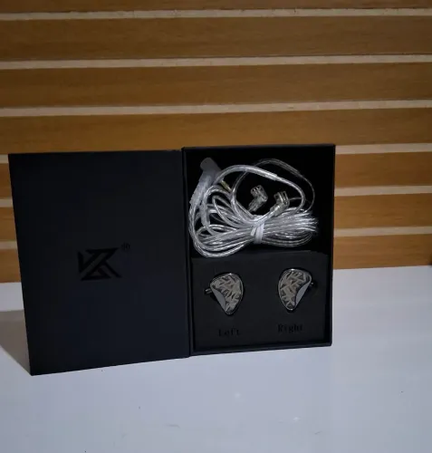Fone De Ouvido In-Ear Retorno Palco Profissional Sem Microfone Kz As24 Pro