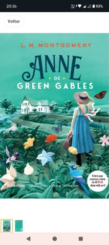 ANNE DE GREEN GABLES LIVRO 