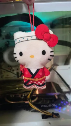Chaveiro Hello kitty MC lanche feliz matsuri
