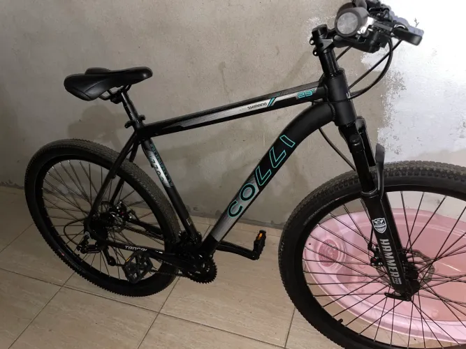 BIKE COLLI NOVA, TROCO POR CORDÃO DE PRATA E TV SMART!