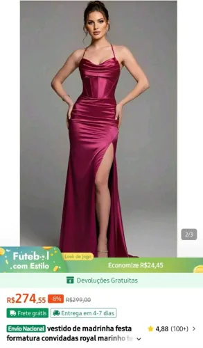Vestido de festa