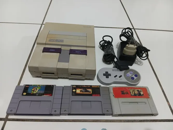 Super Nintendo retro.