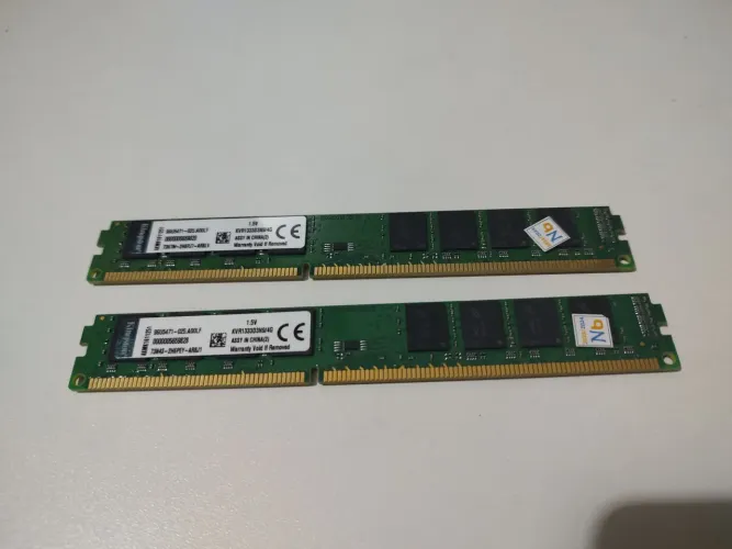 Memória Ram DDR3 Kingston 1333mhz 8Gb (2x4)
