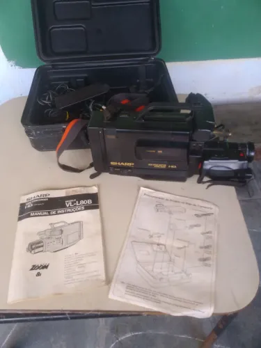 Vendo filmadora antiga, VL-L80B PEÇA PRA COLECIONADORES. 