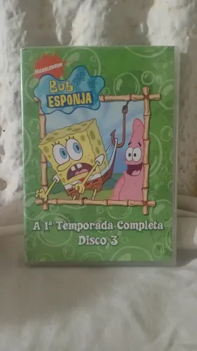 DVD PRIMEIRA TEMPORADA BOB ESPONJA
