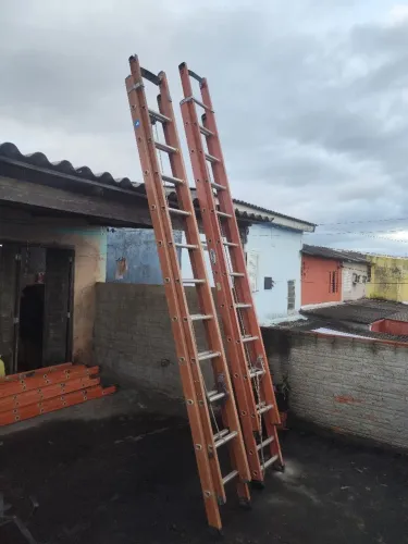 Escada extensiva de fibra
