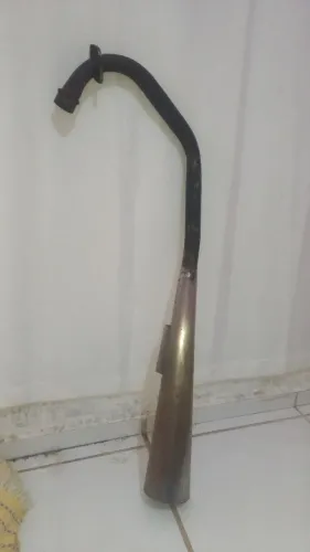 Escapamento polimet estralador para cg 125